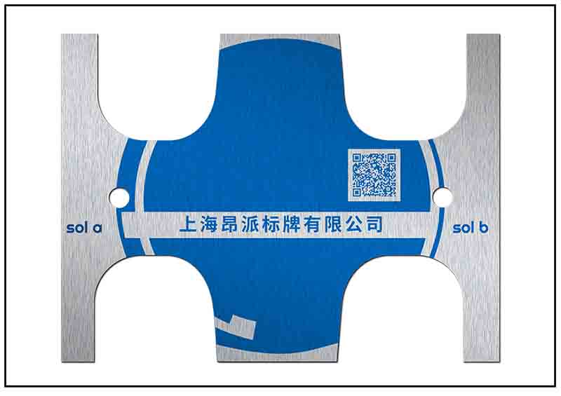 電磁閥銘牌標(biāo)牌