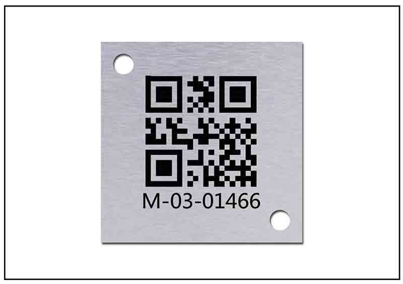流水號(hào)金屬條碼銘牌標(biāo)牌