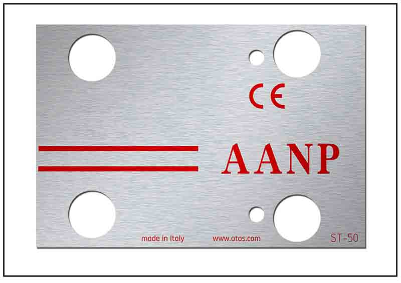 閥門銘牌標(biāo)牌